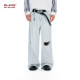 BJHG American high street ripped trousers jeans ຊື່