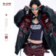 BJHG Song Yuqi's same motorcycle leather jacket