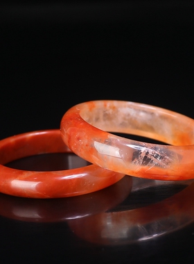 吴老头水晶民族风女款红兔毛独特