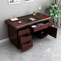 Chinese style desk desktop computer desk sub single home desk writing desk with drawer office staff table and chairs