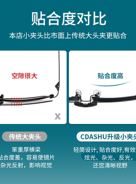 近视眼镜偏光男开车专用墨镜夹片