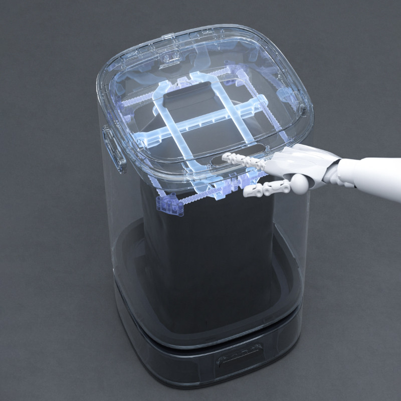 智能感应垃圾桶家用客厅厕所卫生间厨房大容量全自动打包吸附换袋