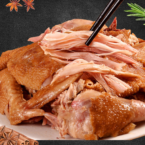 【鲜品发货】河南特产臧营桥烧鸡整只年货送礼卤味熟食零食 - 图2