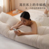 Triangular bedside cushion without bedside soft bag back cushion 2025 new tatami bed large pillow sofa backrest