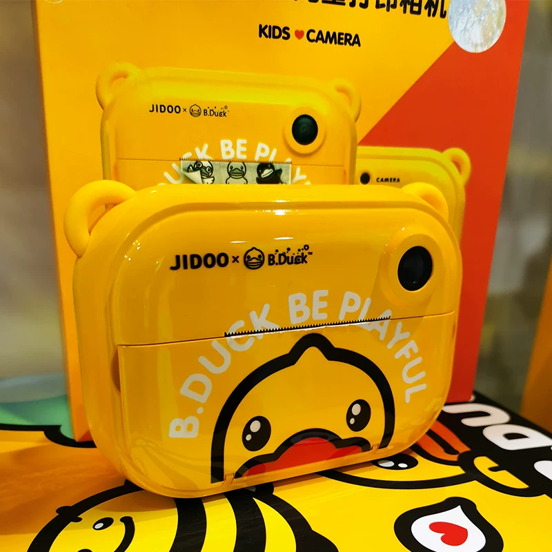 Игрушечная камера для студентов, B.Duck, полароид, цифровая камера, для мальчиков и девочек