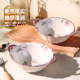 Zixuanhua ceramic bowl and dish Japanese set rice bowl