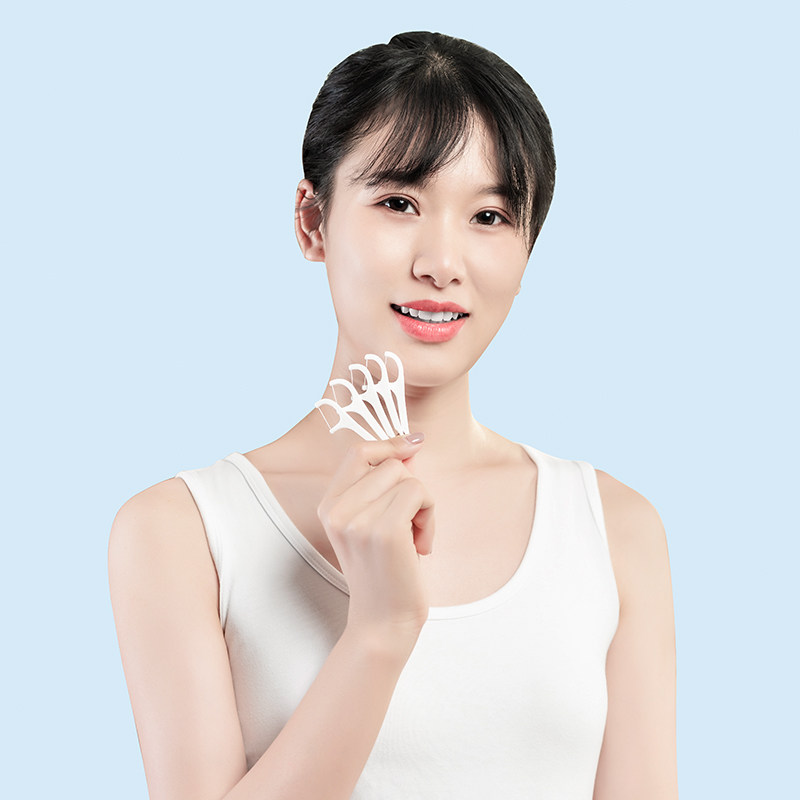 达圣岚150支牙线盒装 达圣岚牙线/牙线棒