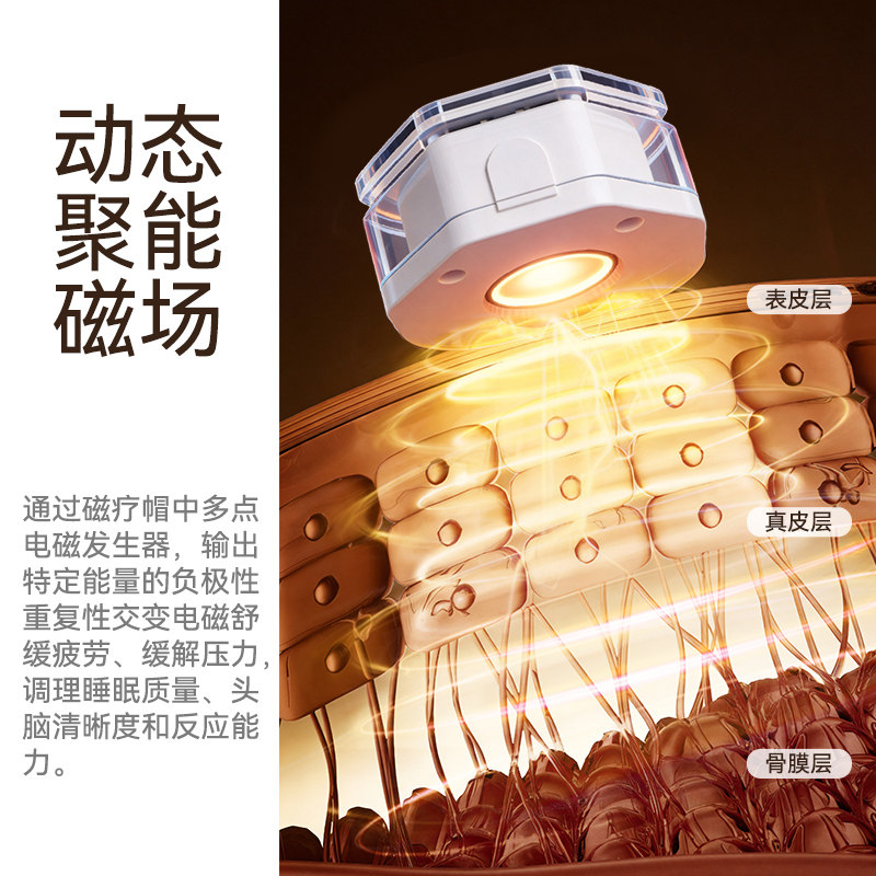 邦臣RTMS经颅磁刺激仪家用失焦眠郁中老年抑虑偏脑瘫梗萎缩治疗器