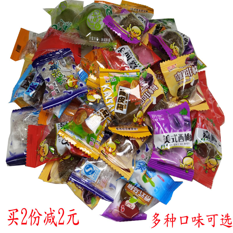 凯泰话梅组合500g脆散装青梅 胜格梅类制品