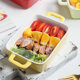 Internet celebrity oven special baked rice bowl and plate for baking ears