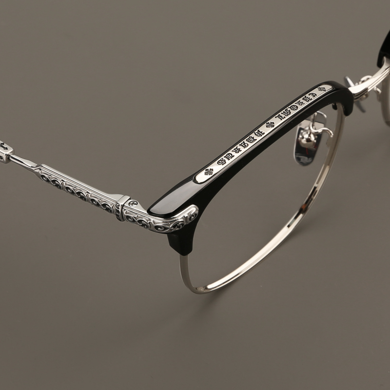 木川155mm眼镜近视男款胖子大脸纯钛眼睛框男士可配度数网上配镜 - 图1