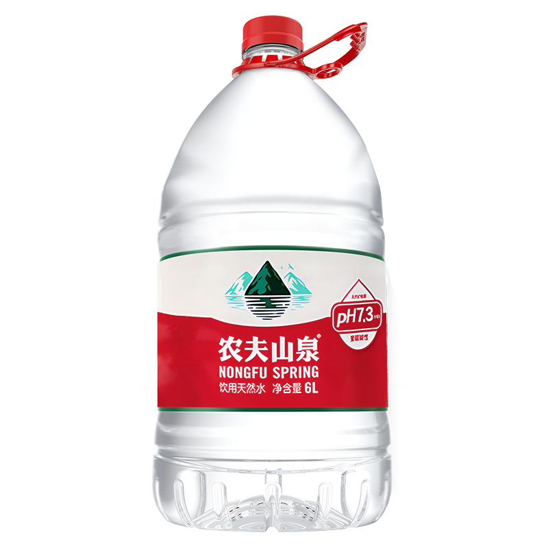 农夫山泉6L*4桶整箱批特价大瓶桶装天然弱碱性饮用水非5升矿泉水 - 图3