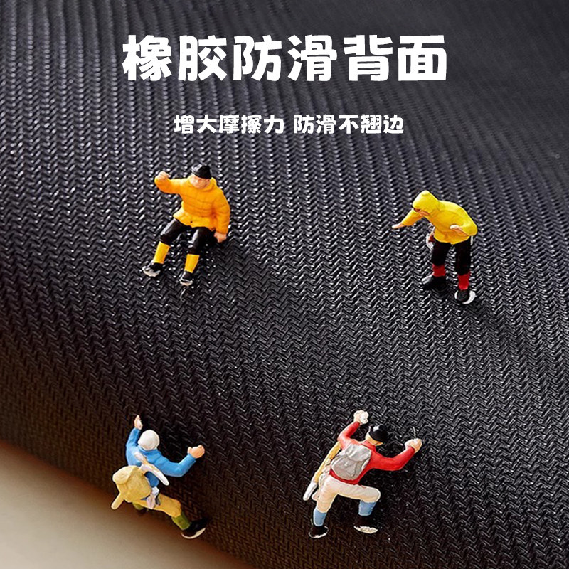 蜡笔小新滚筒洗衣机盖垫防尘罩冰箱盖布盖巾硅藻泥吸水防滑防晒垫