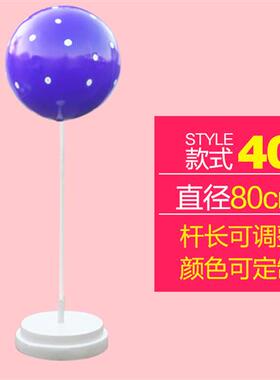 户外商场美陈玻璃钢仿真棒棒糖糖果热气球雕塑节日装饰景观大摆件
