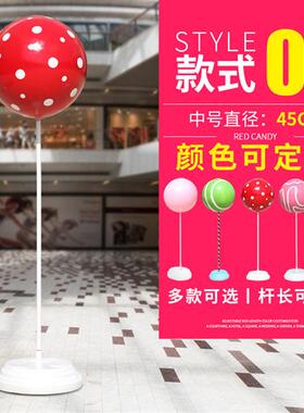 网红仿真糖果摆件玻璃钢棒棒糖雕塑道具户外景观园林景观落地小品