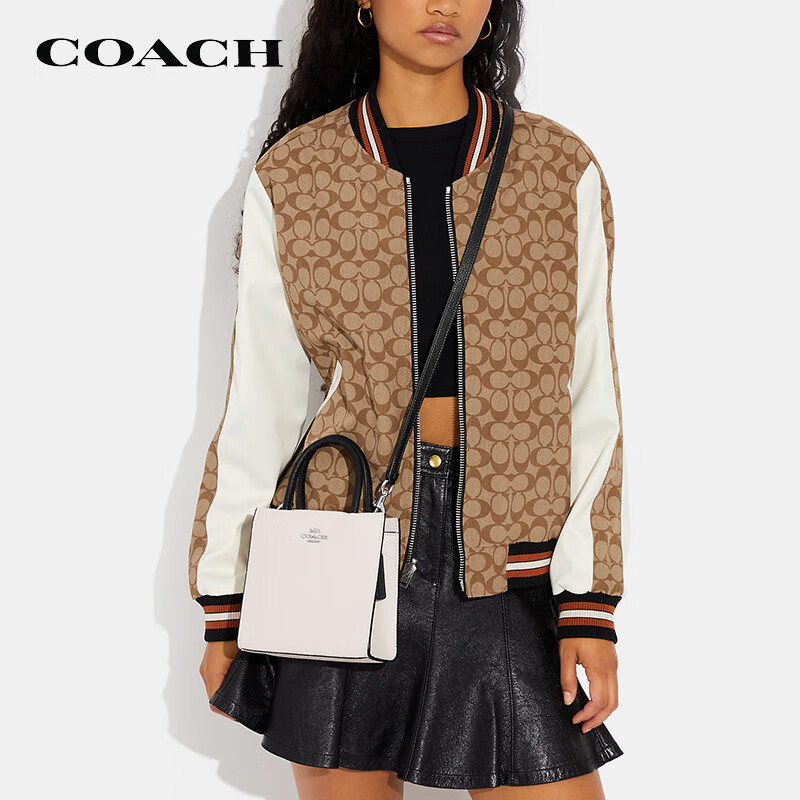 正品蔻驰Coach女包CALLY新款迷你琴谱包时尚单肩手提斜挎包CE598 - 图0