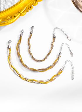 2025新款三色手链女时尚百搭