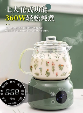 养生壶小型办公室一人食养生杯迷你花茶煮茶器茶壶生日礼物女生