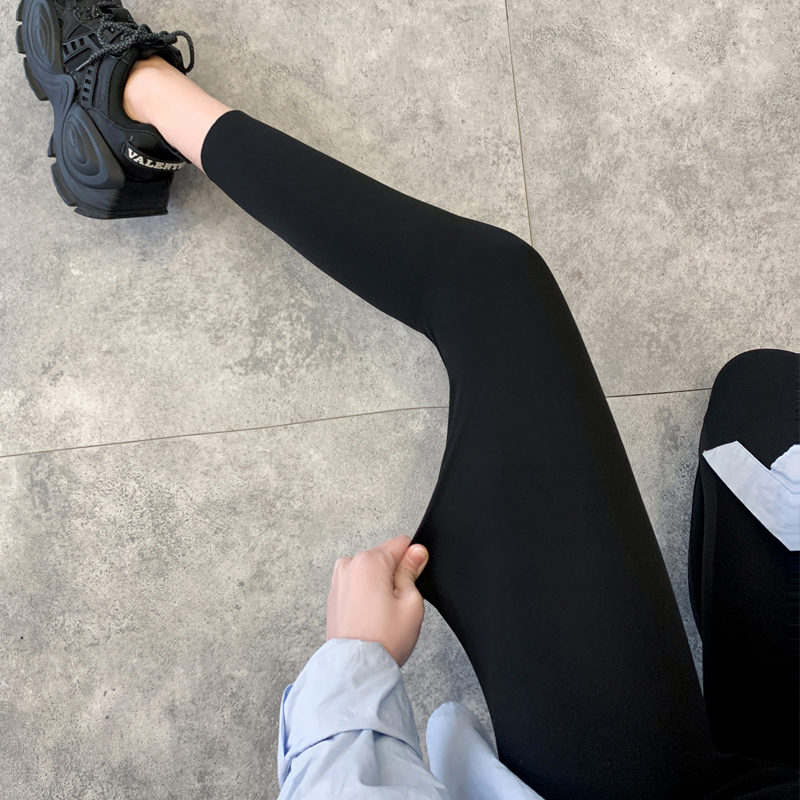 鲨鱼外穿八分小个子夏季芭比打底裤 欧诺妍打底裤