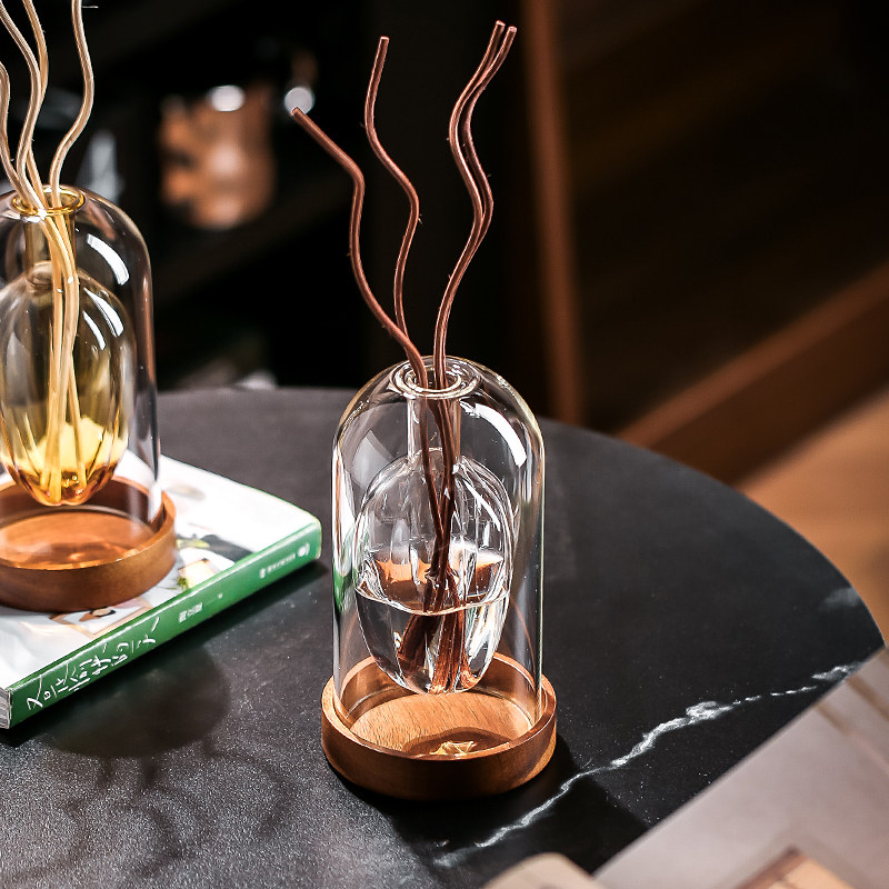复古无火香薰瓶子高颜值家用室内藤条香氛精油扩香器空瓶玻璃摆件,淘宝优惠券,粉丝福利购,淘宝优惠卷