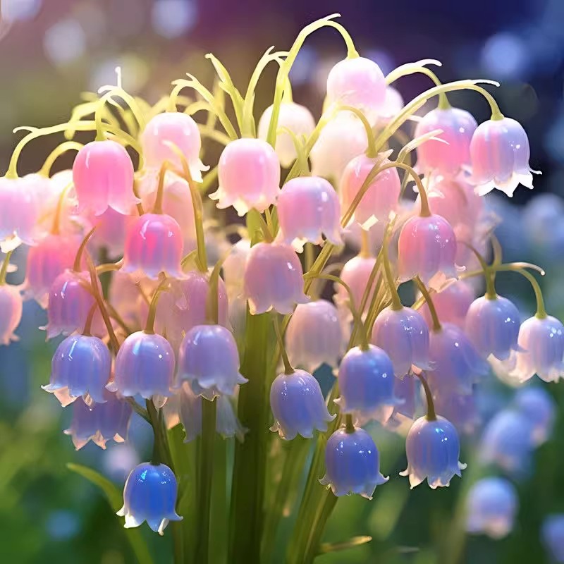 铃兰 又叫香水花，花香浓郁，是出了名的爆花机器 - 图0