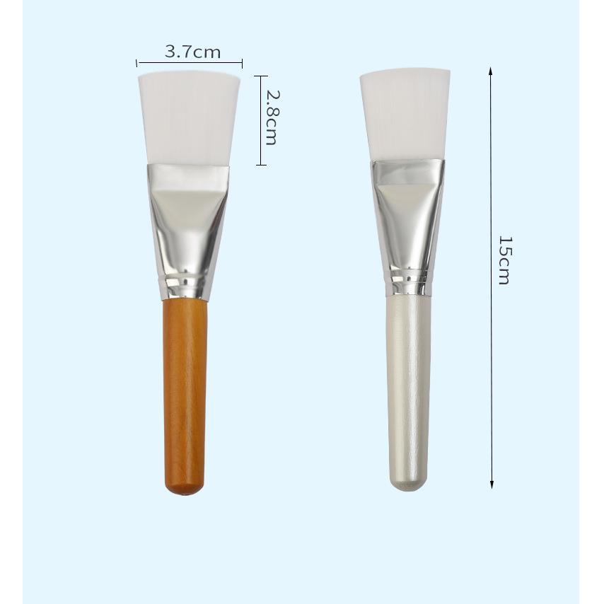 实木大号面膜刷体膜刷加宽加大木柄软毛刷DIY面膜工具涂抹泥膜定-图2