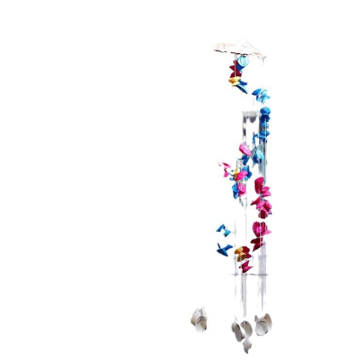 B1B3时尚精美贝壳风铃 居家门窗挂饰创意车饰 情侣生日礼物 日式