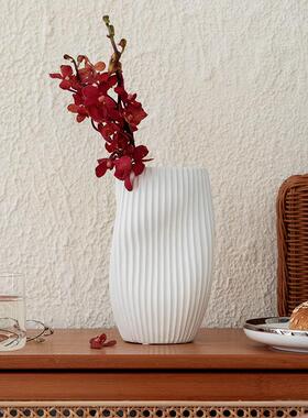 意式精美陶瓷花瓶北欧风家居软装摆件水养插花花器