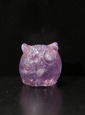 外贸新款小微景观装饰树脂碎石摆件手工艺品