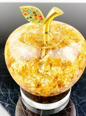 热销小号金箔摆件创意圣诞节礼品畅销东南亚礼品摆件