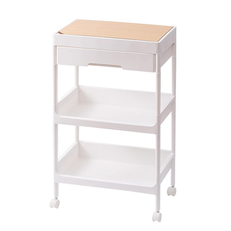 院小推车 多功能带抽屉美甲工具旋转收纳柜厨房置物架定制