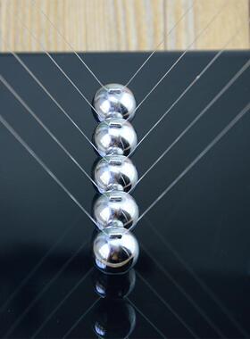 金属方框大方牛顿摆球 碰碰球撞珠力传递平衡球 物理科学实验摆件