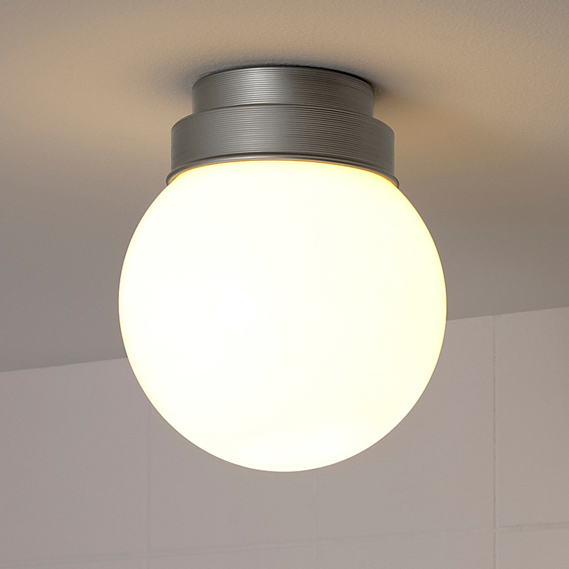 IKEA宜家FRIHULT弗利荷吸顶灯壁灯吸顶灯照明灯圆形玻璃灯镜前灯 - 图2