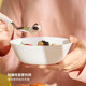 Heat-resistant dining tray home set tableware