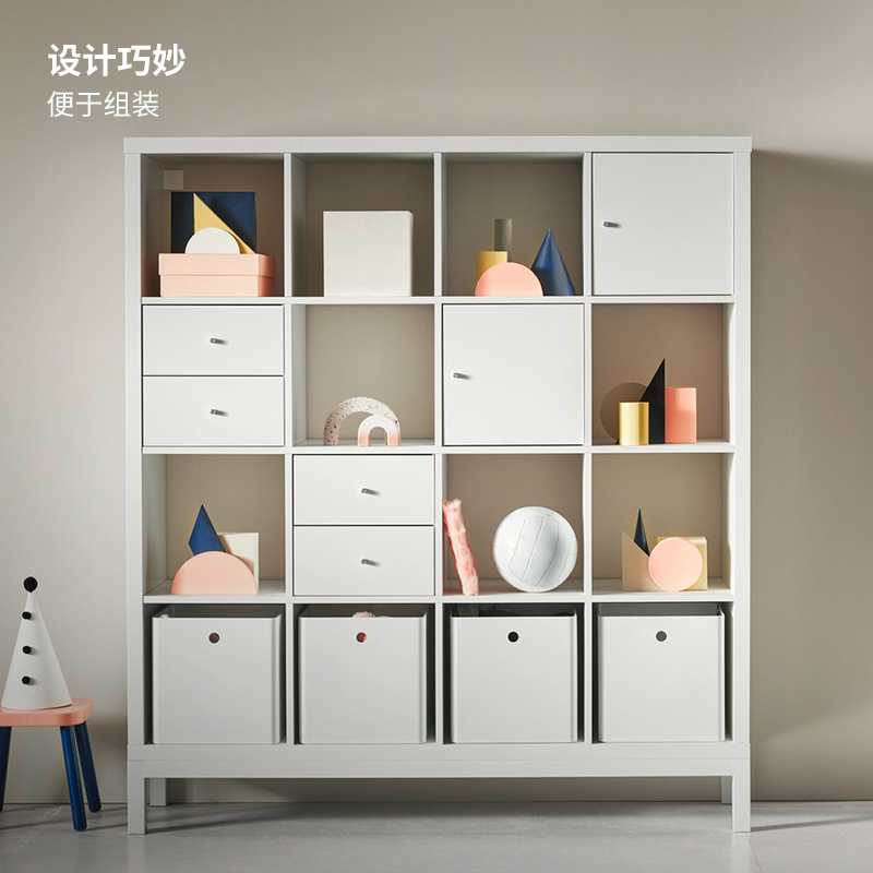IKEA宜家KALLAX卡莱克组合配件收纳柜置物柜家用储物柜落地抽屉柜 - 图1