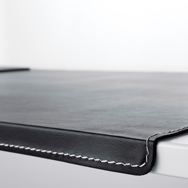 IKEA宜家RISSLA瑞斯拉黑色桌垫复古怀旧办公书桌垫书房垫板桌面垫 - 图1