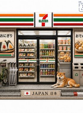 【7-ELEVEN】便利店树脂冰箱贴