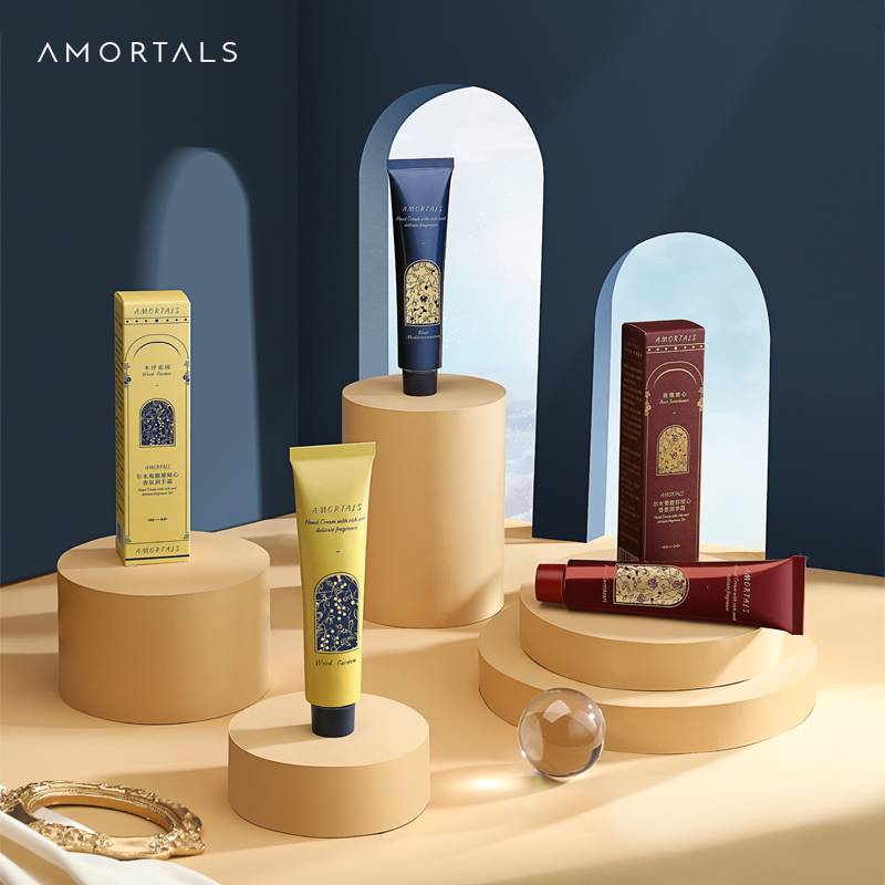 amortals尔木萄半语专卖店尔木萄馥郁倾心香氛系列护手霜清爽补水滋润保湿持久尔木葡女正品3
