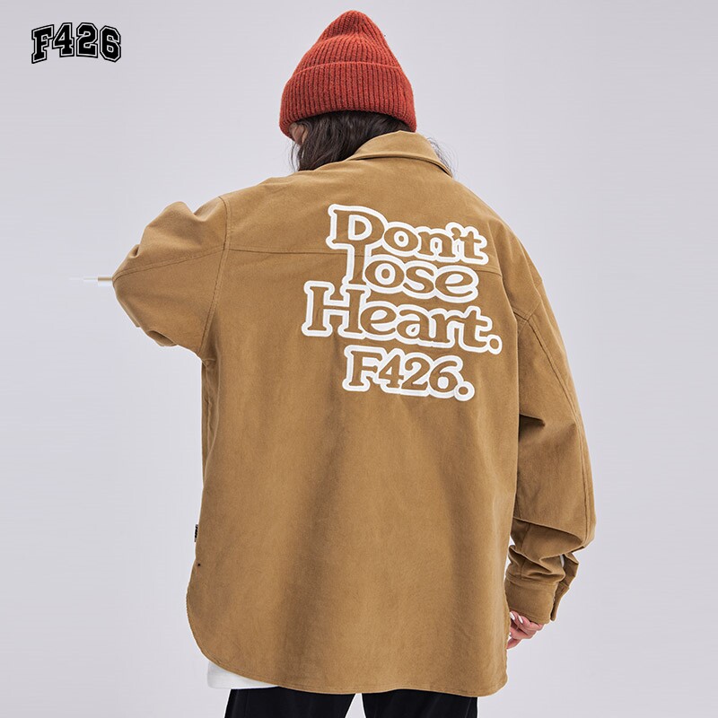 【f426官方店】国潮牌情侣街头衬衫 f426衬衫