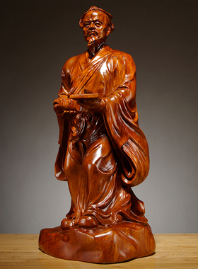 雕像祖师人物摆件装饰品