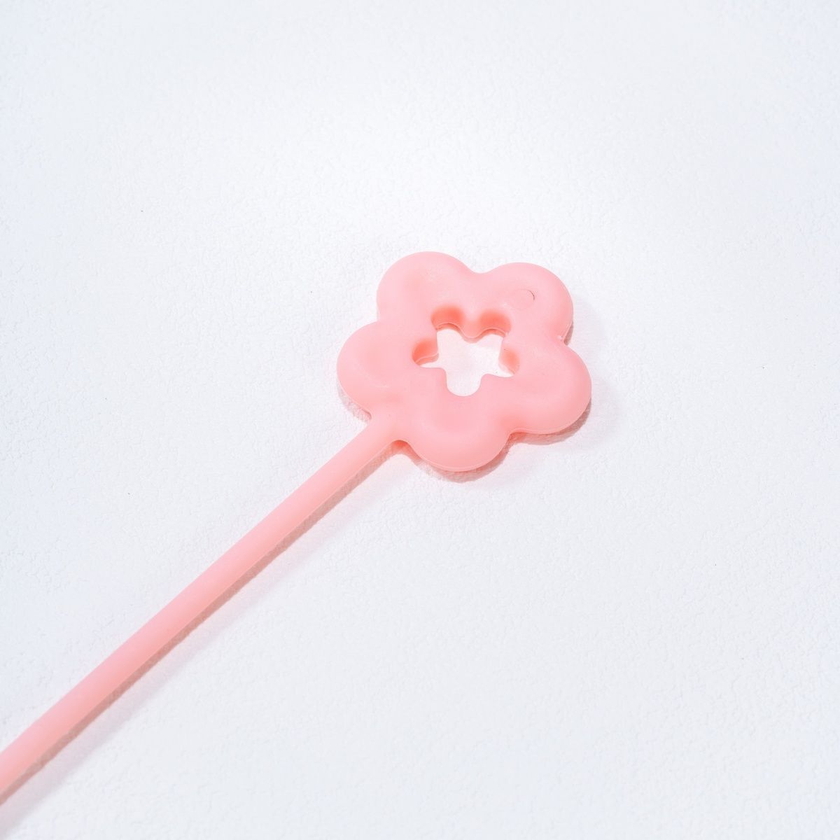 花朵吸管吸管刷加长厨房专用杯子小刷子 - 图1