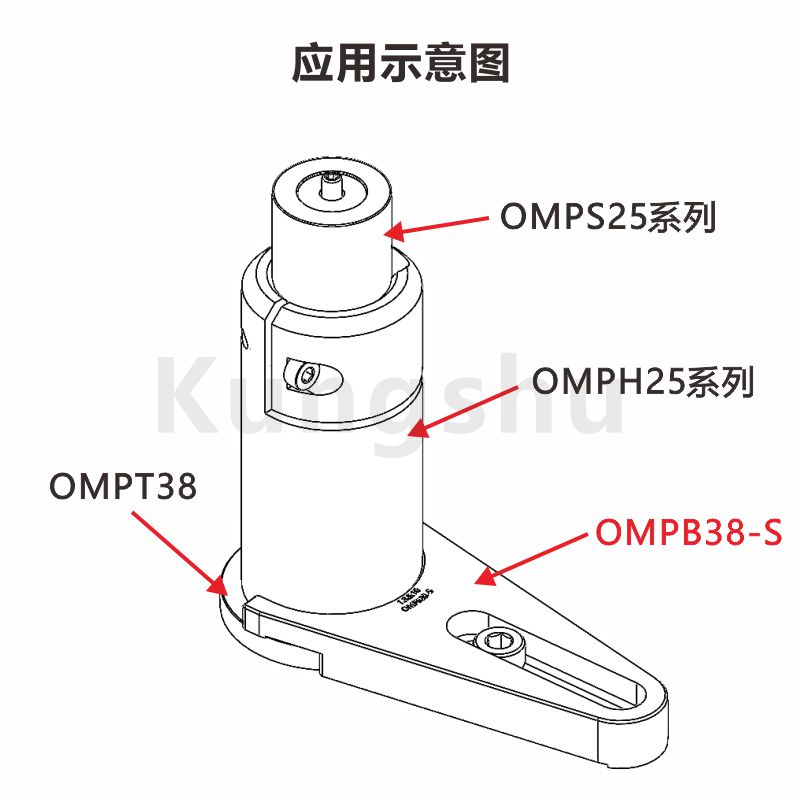 OMPB系列叉形压板\支杆压板\光学压板\叉型压板 - 图0