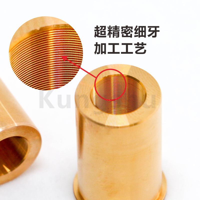 AAAN-S系列细牙衬套\精密螺纹副\螺母\M2.5\M3\M4\M5\M6 - 图1