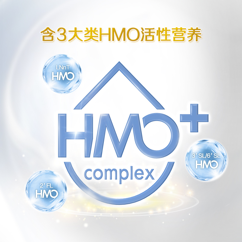 illuma启赋海外旗舰店illuma启赋3段1-3岁hmo+婴幼儿奶粉850g惠氏*6罐1