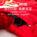 Детский демисезонный зимний красный пуховик, осенний сезон, увеличенная толщина