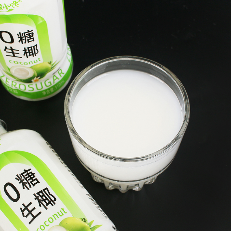 0糖生椰果味饮料整箱310ml*30瓶装正宗新鲜椰子汁水搭配生椰拿铁 - 图2