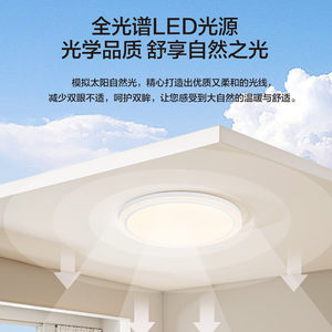 【送安装】松下照明吸顶灯36W客厅护眼智能家用主卧室房间led灯具