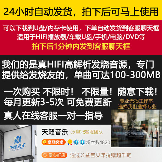 Embauche téléchargement de musique haute résolution DSD qualité sans perte source sonore douce WAV/DTS5.1 canal voiture HIFI