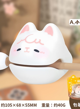 卡皮巴拉木鱼小狗蛇点点招财纳福办公室桌面摆件蛇年吉祥物装饰品