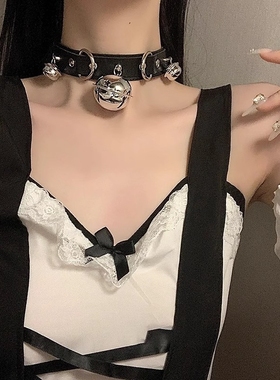 爱心牵引床上项圈狗链子女道具情侣用品蝴蝶结情调项链脖圈套装ms